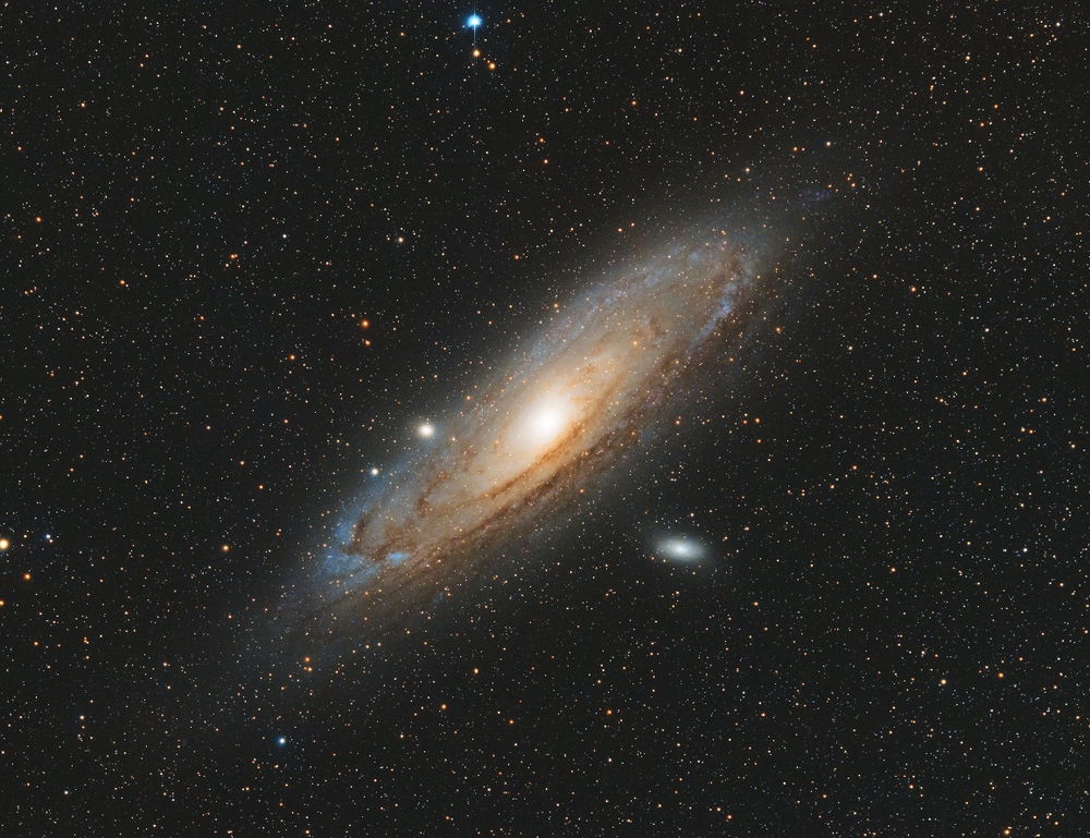 La galaxie d'Andromède