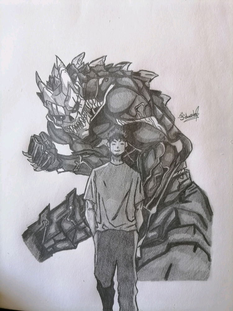 Un dibujo que realize en mi tiempo libre