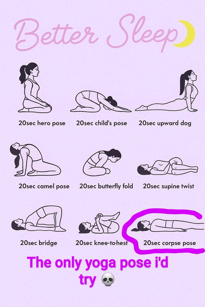 Corpse pose 💀