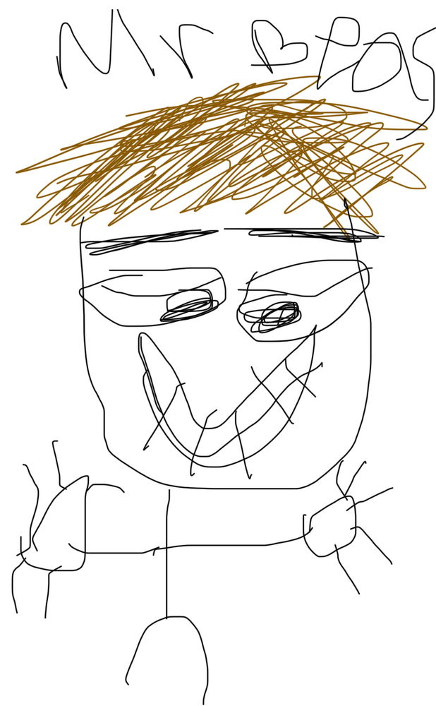 My drawing of Jimmy Beast from the channel Mr Beast on YouTube