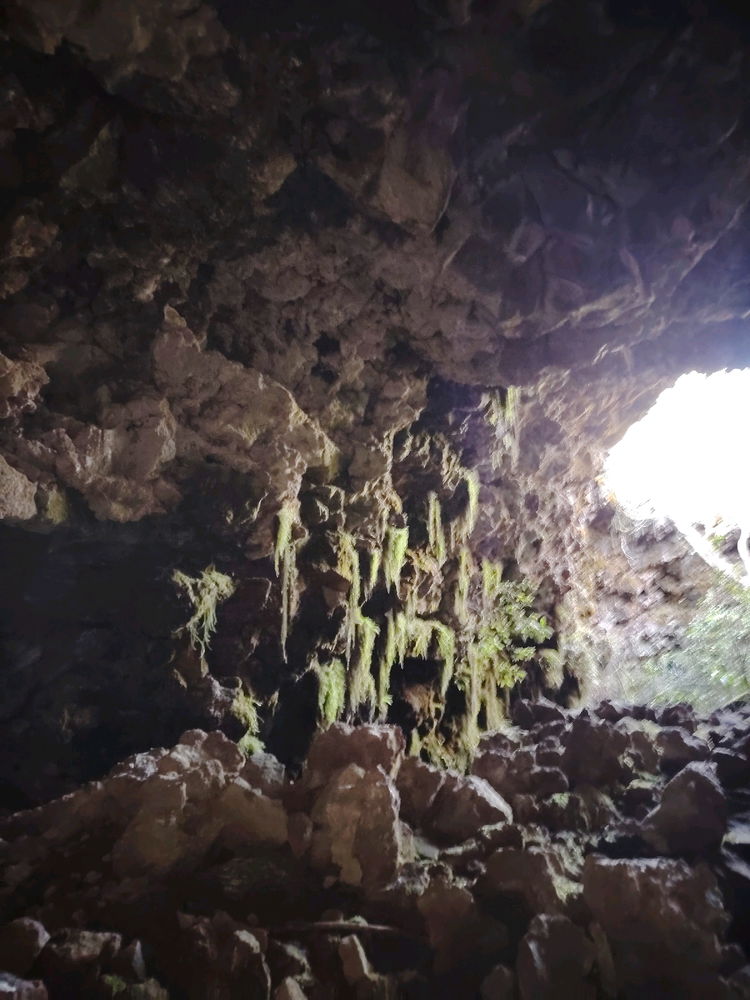 Hikking en el volcán xitla