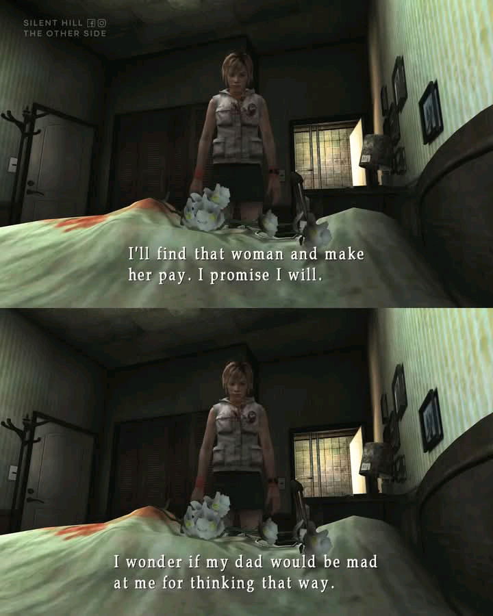 ~ her anger