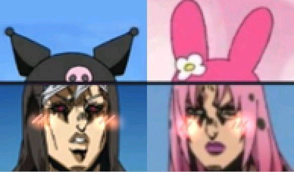 they think they are Melody and Kuromi, lol