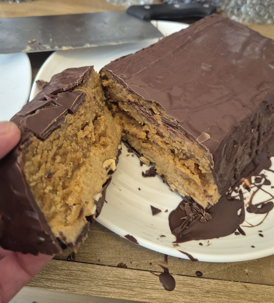 Snickers casero (creo que me pasé)