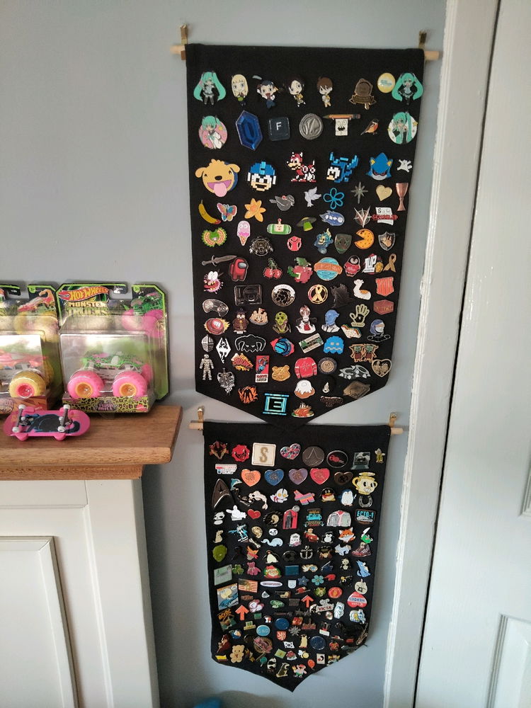 Pin badges!
