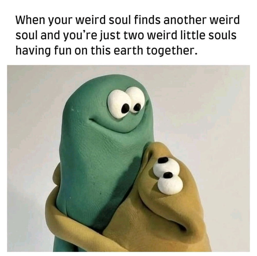 "Just doin' weirdo stuff"