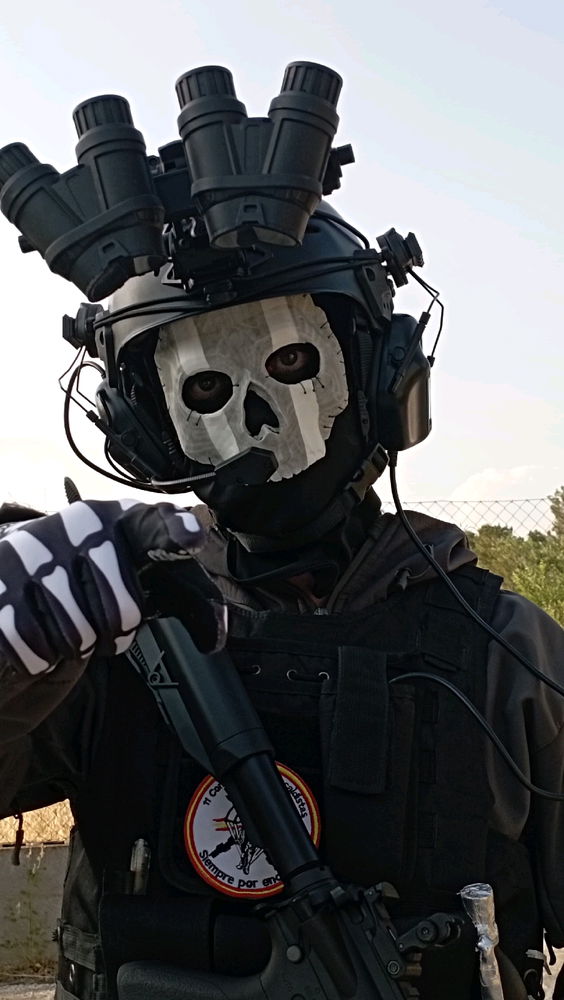 Cosplay de Ghost 🔥💀