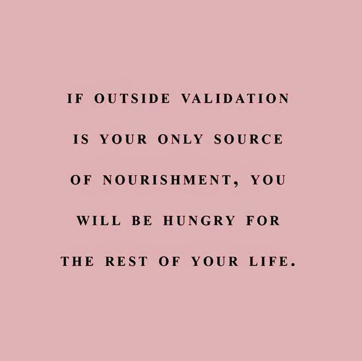 POV: You’ve learned that validation
isn’t evil — but relying on it as your 
only fuel will burn you out. 💓