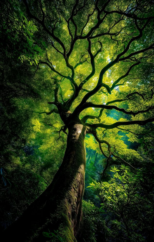 The Tree of Life... 🌳🌿☘️🕊✨️🧘‍♀️
A reminder that growth starts from within... But always goes up... 📈👆