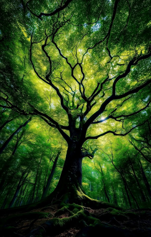 The Tree of Life... 🌳🌿☘️🕊✨️🧘‍♀️
A reminder that growth starts from within... But always goes up... 📈👆