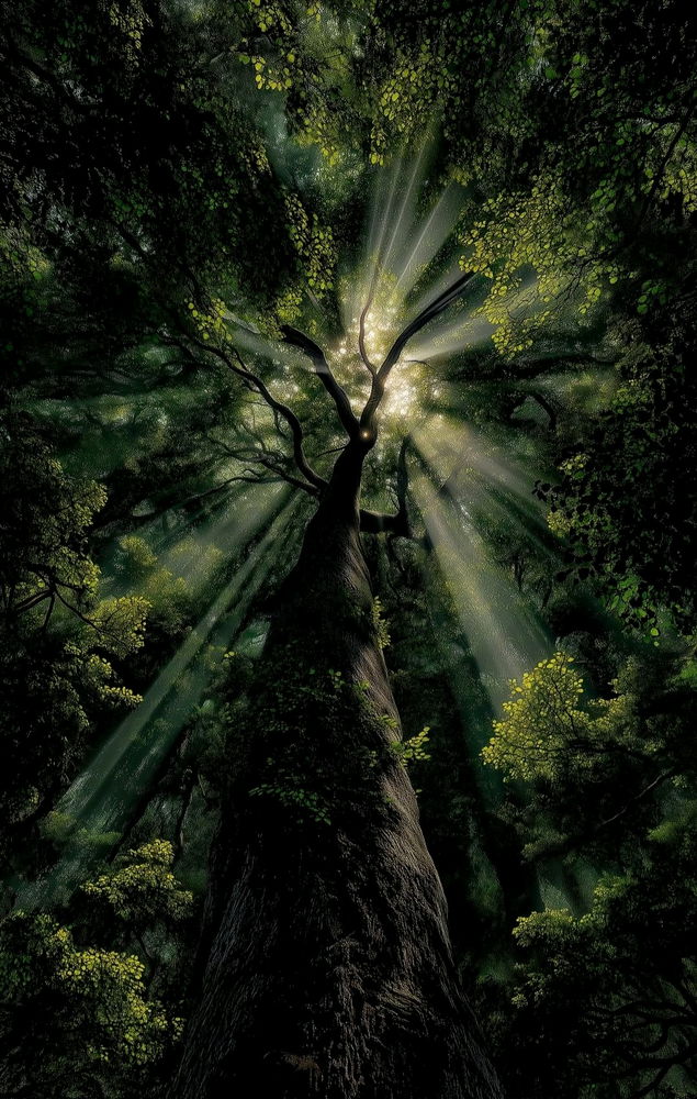 The Tree of Life... 🌳🌿☘️🕊✨️🧘‍♀️
A reminder that growth starts from within... But always goes up... 📈👆