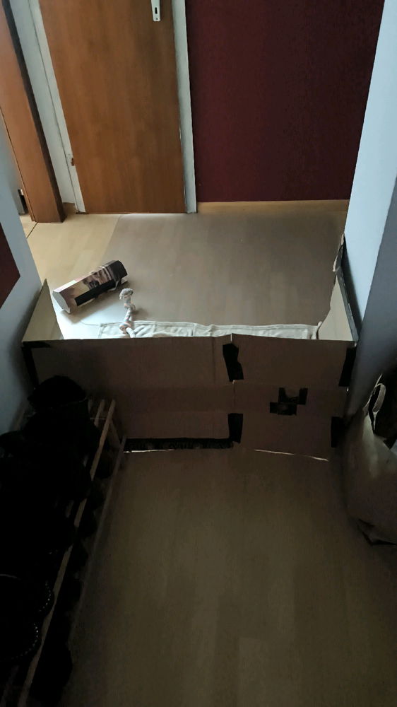Ich muss die Räuber nach dem Mittagsschlaf gleich eben raus setzen !