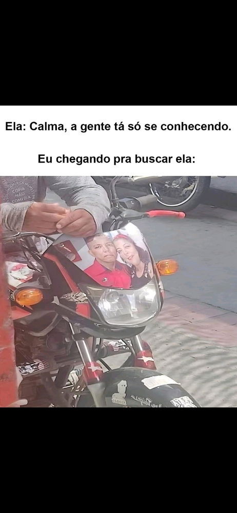 Sem pressão né