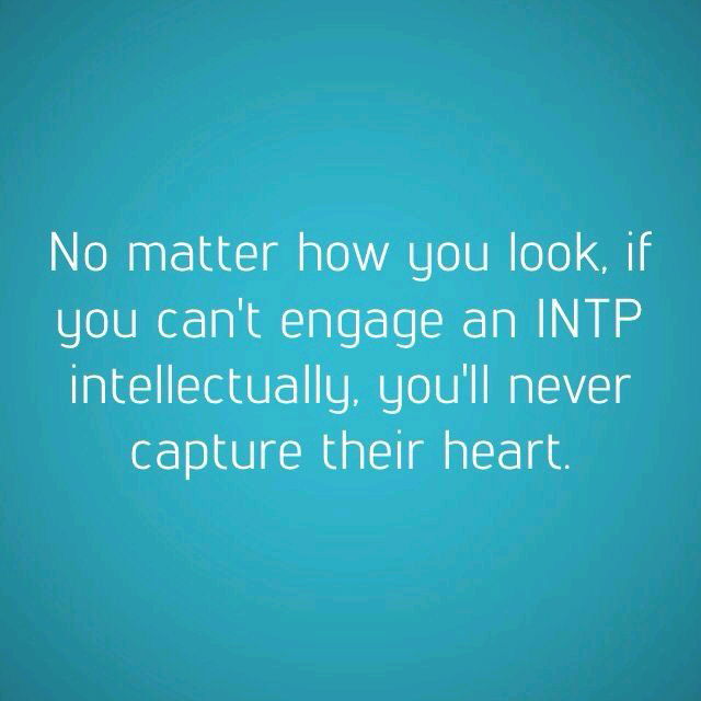 Just an INTP thing