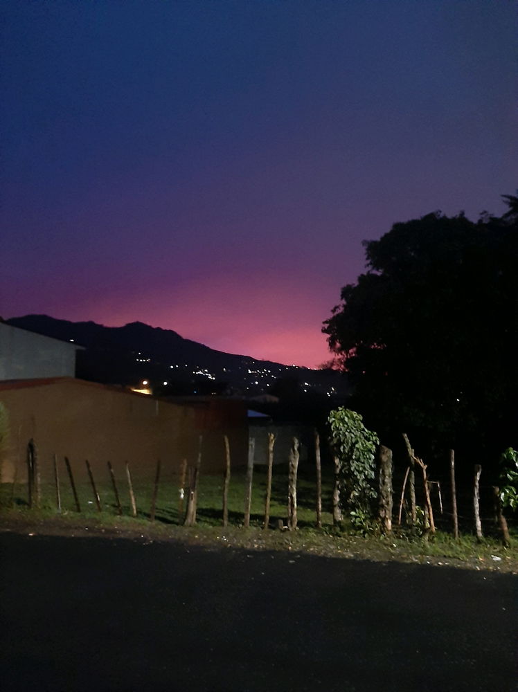 Que colores tenía ese cielo🤩🤩🤩