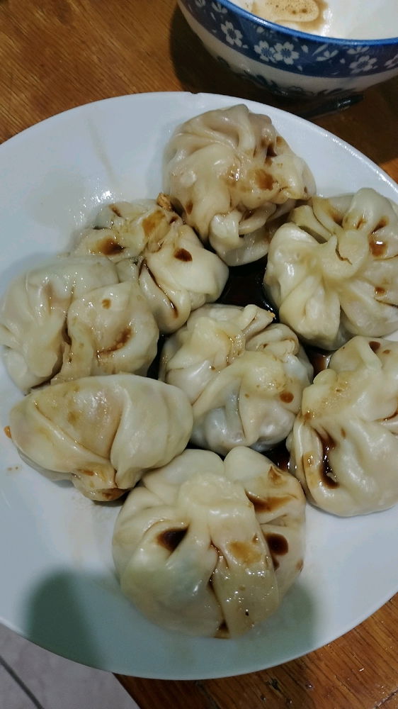 Fiz Bao ou baozi e é muito bom 😌