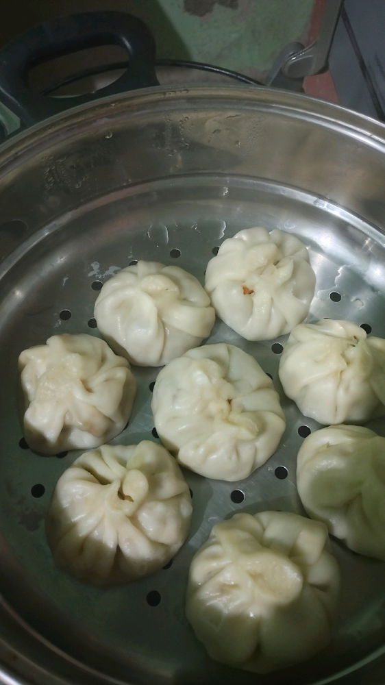 Fiz Bao ou baozi e é muito bom 😌
