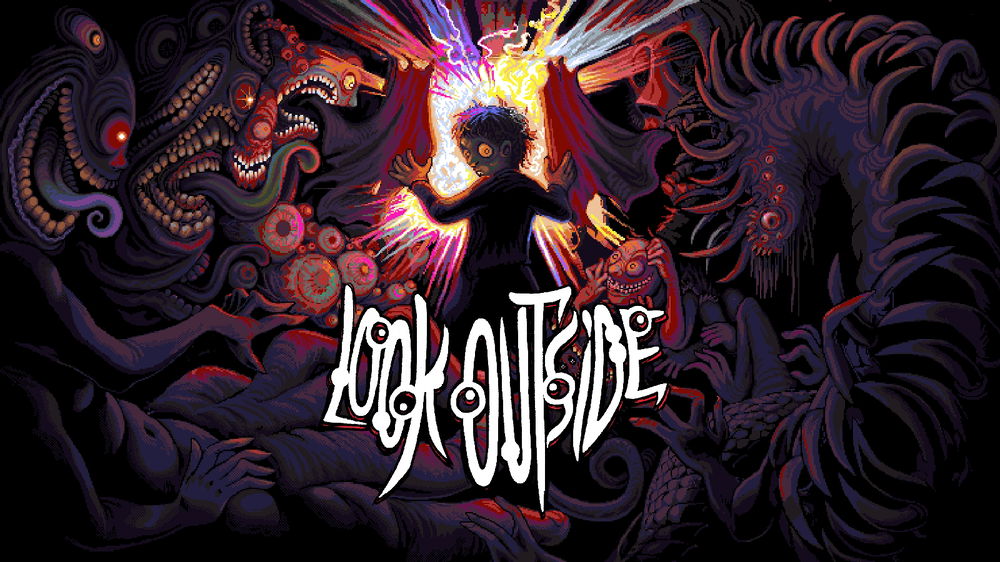 Stoʻ provando un nuovo gioco horror in pixel-art: LOOK OUTSIDE