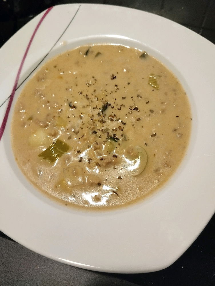 Vegane Lauchcreme Suppe 🥘💫