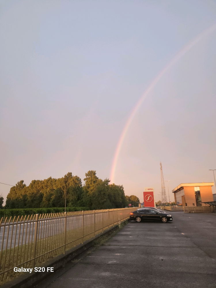 Dopo una giornata intera di pioggia!