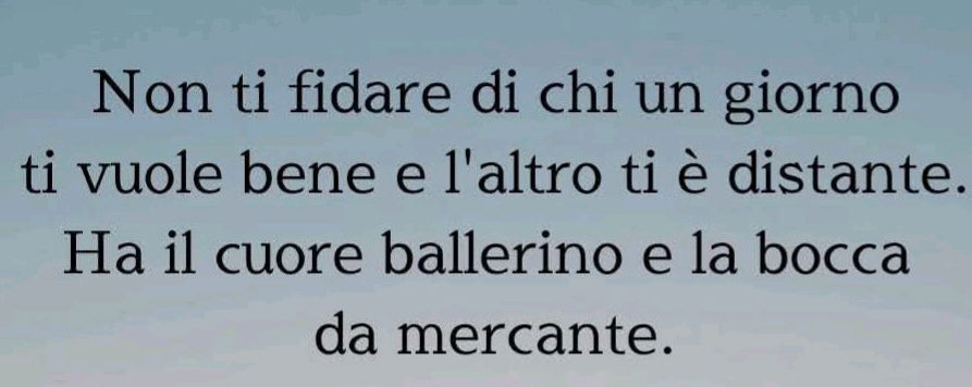 ..fidarsi.....