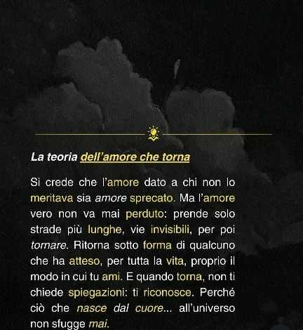 Teorie
Alcune le ho sperimentate