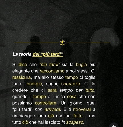 Teorie
Alcune le ho sperimentate