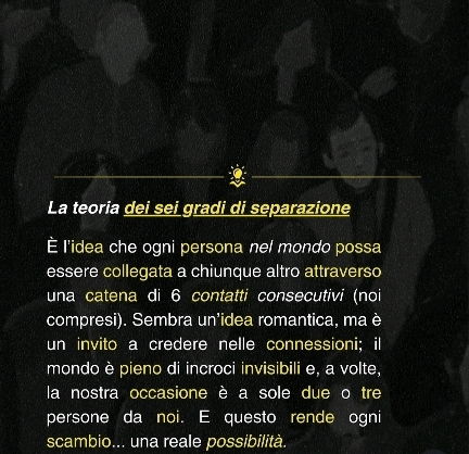 Teorie
Alcune le ho sperimentate