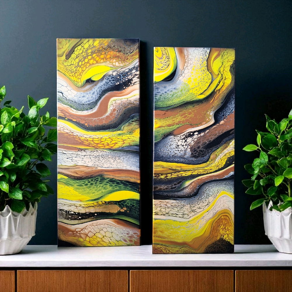 Un diptyque coloré