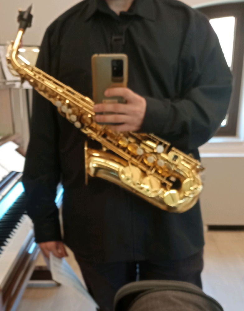De tranquis con el saxo
