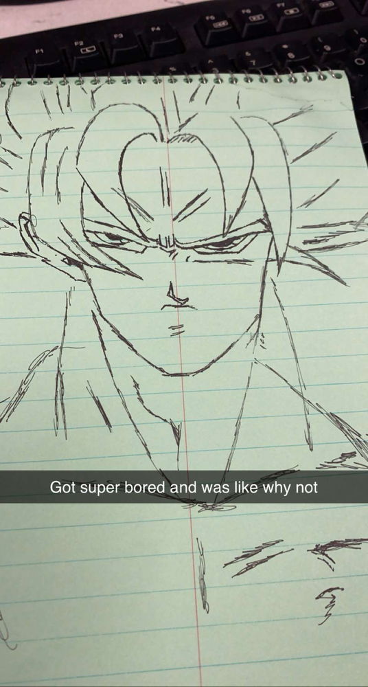 99% of the goku arts in book 3(one more coming up ik lol. Had a vegito fight sketched up