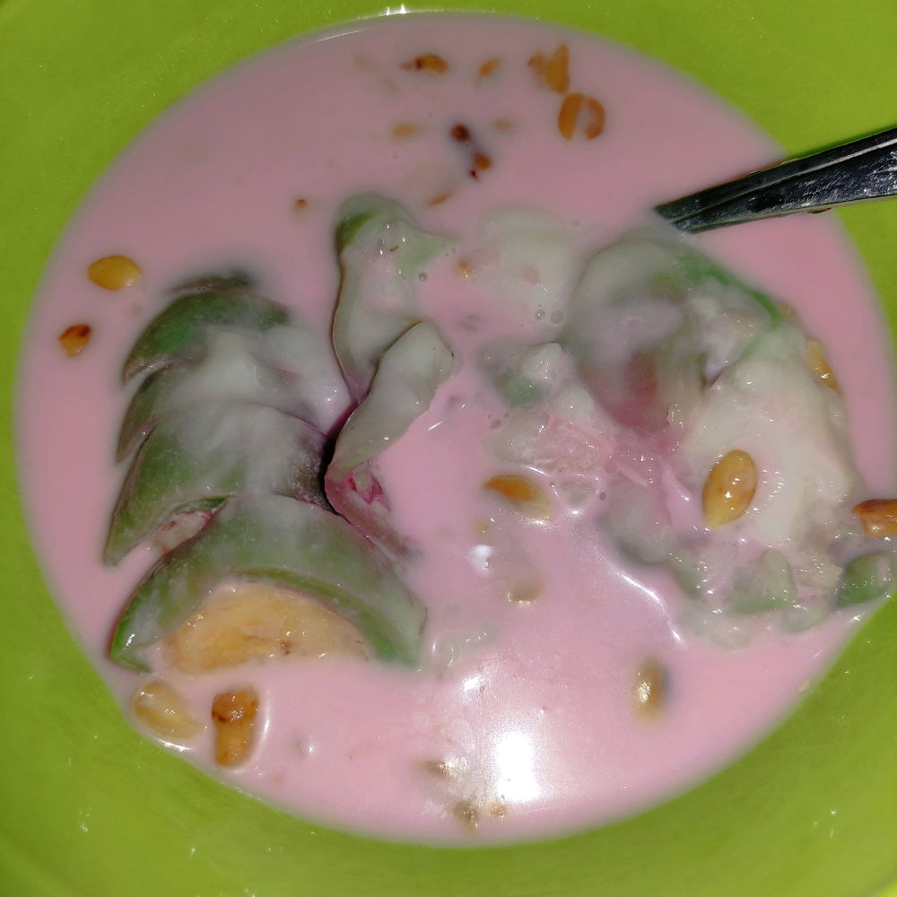es pisang ijo dona doni 🤤🤤