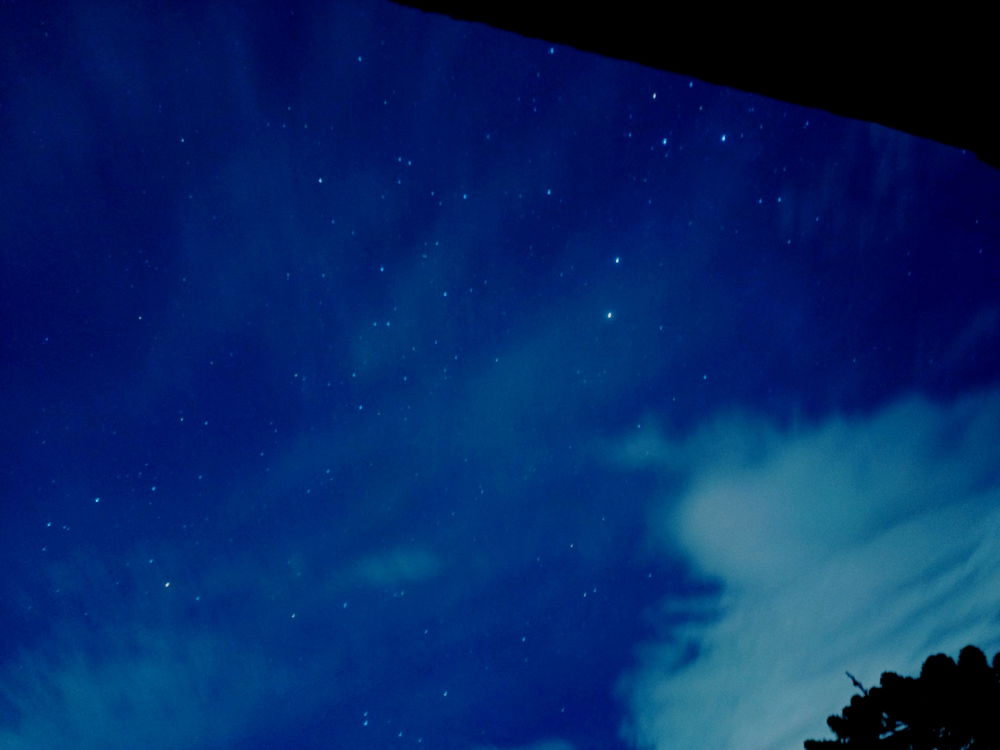 Foto da estrelas, feitas com um celular simples