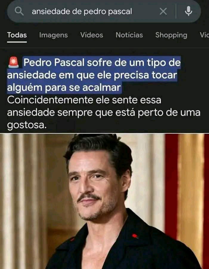 Esse pedro pascal e bem experntinho né...