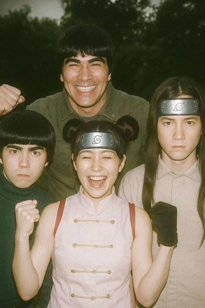 Personagens de Naruto na vida real 👍