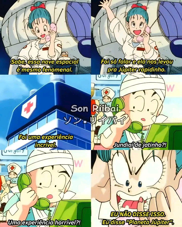 Pérolas de Dragon ball 😂
