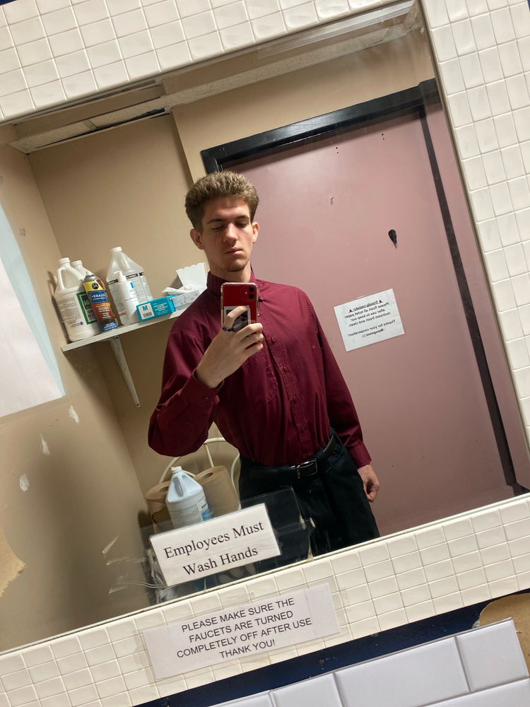 Just got a new j*b y’all are we messing with this uniform :p
