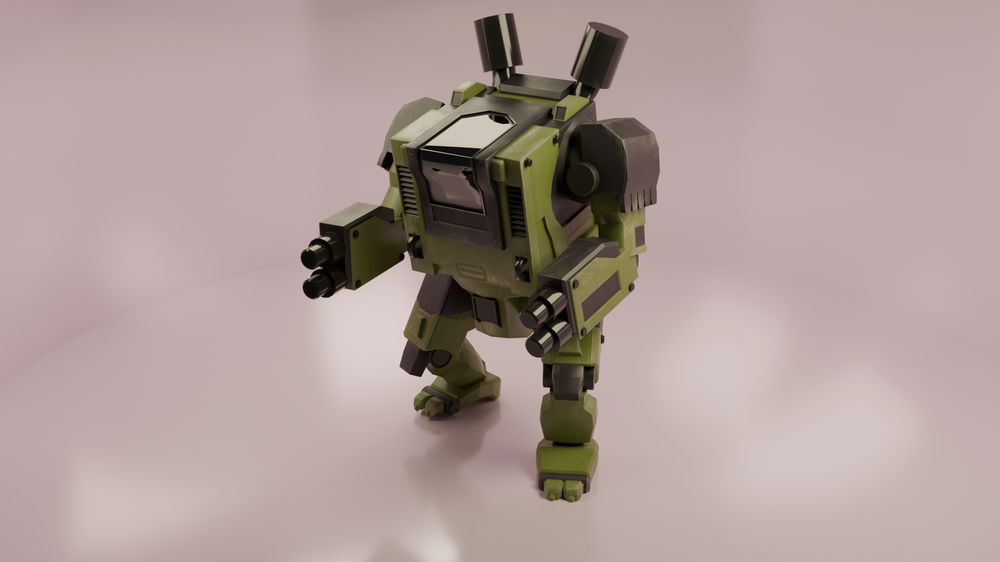 Working on miniature set for table top