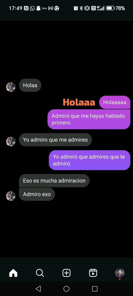 Que rico que sea mutuo