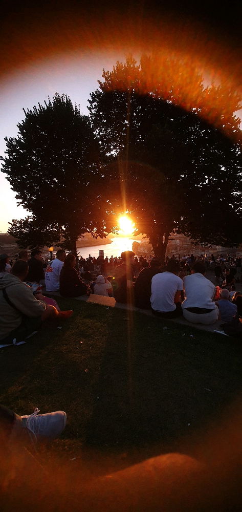 Por do Sol, Jardim do morro.
Gaia.