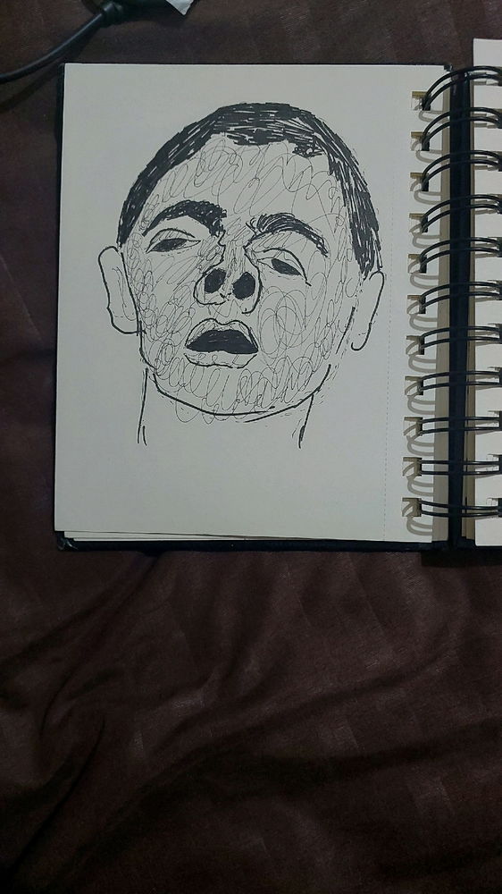 after multiple failed attempts to sketch atleast one thing a day... i gave in and drew what i draw best- me kisi ka sapna hun.. jo aaj ban chuka hun sach.. ab ye mera sapna hai ki sabke sapne sach me karunnnn...... 😬