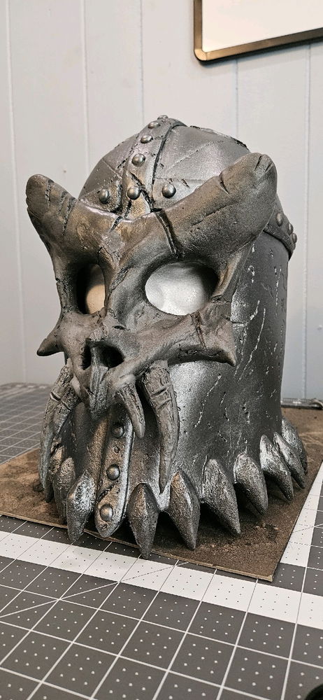 Eva Foam Fantasy Helmet Commission Progress...