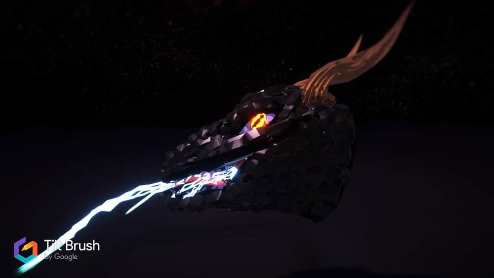 Dessins fait sur Tiltbrush vr