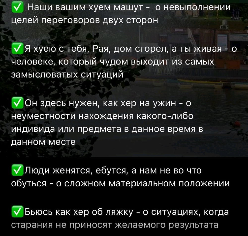 Много мата, но без него картина не полная)