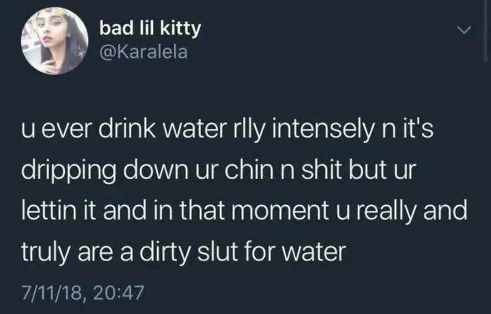 water