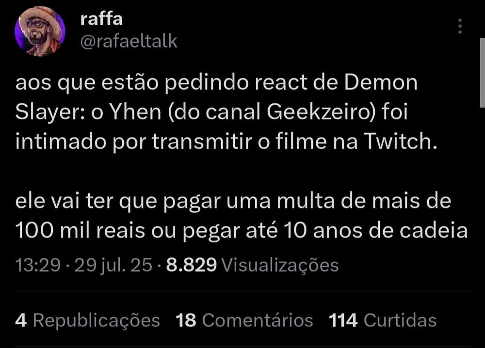 Deu ruim
