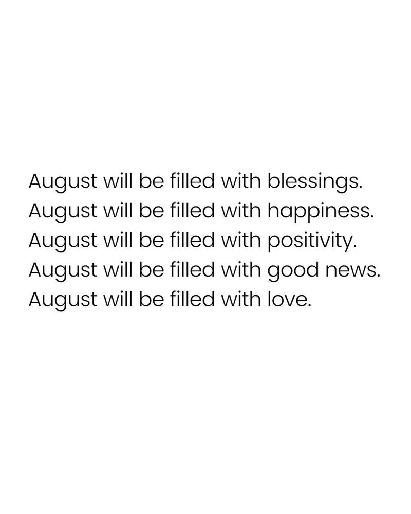 Hit '❤️' if you receive this energy. 🔁 This August will be different.
