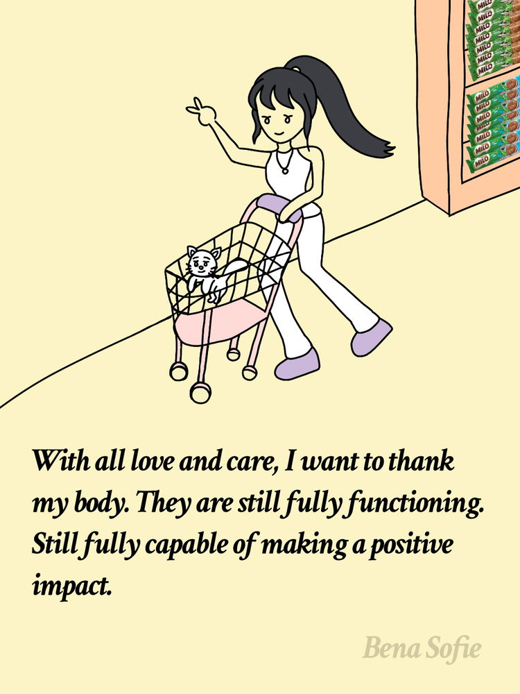 Feel good about your body always 💜