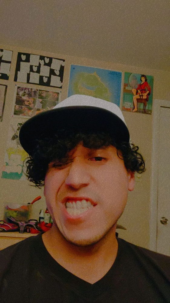 Late night selfies.