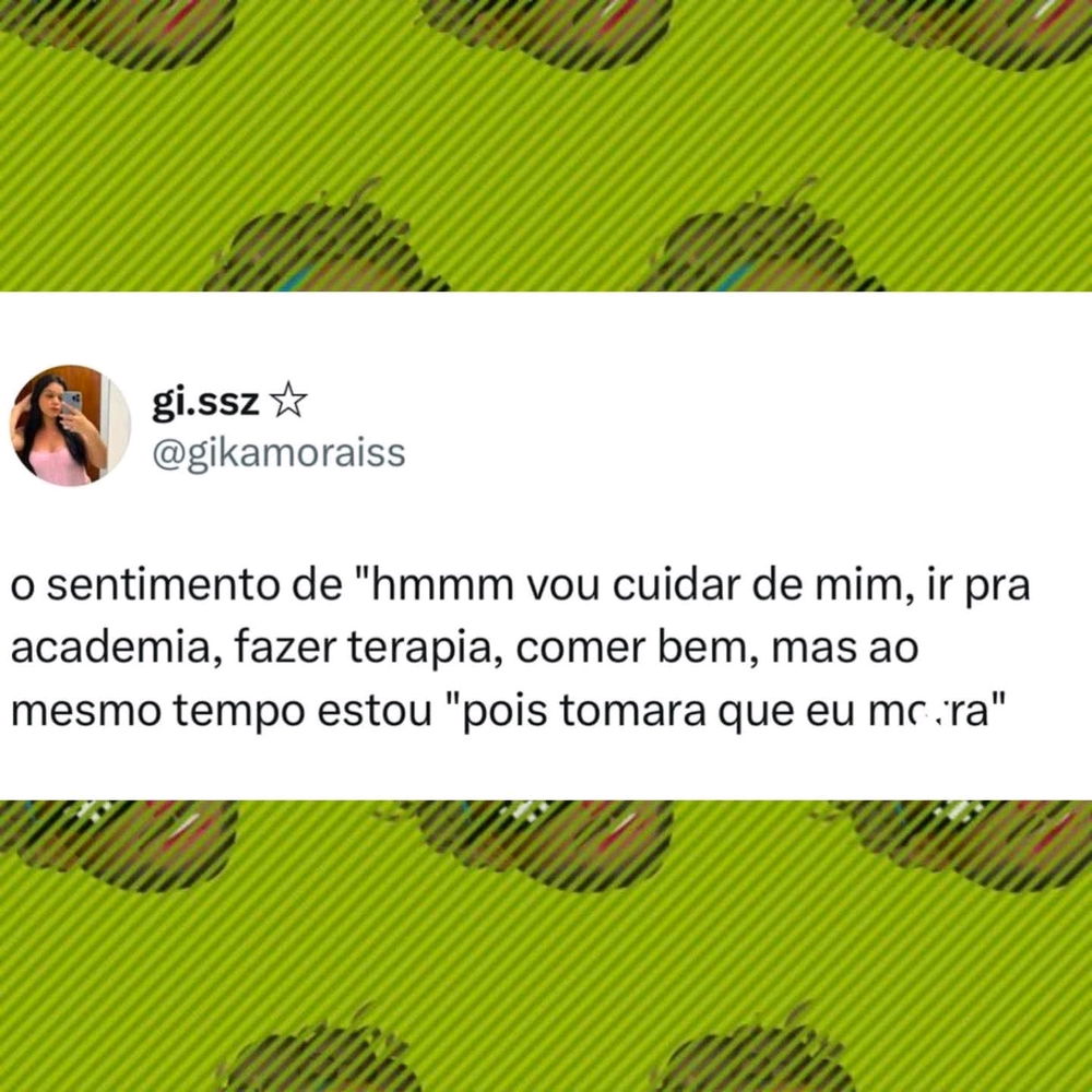 É isso e ta tudo bem